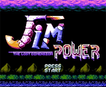 Jim Power - The Lost Dimension (World) (Aftermarket) (Unl) screen shot title